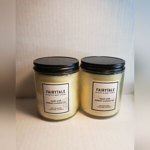 BBW FAIRYTALE SINGLE WICK CANDLE X2